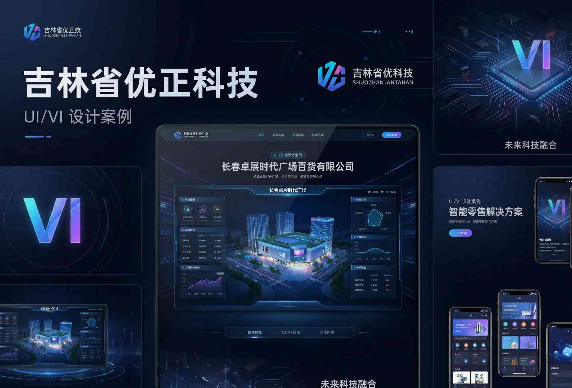 吉林省优正科技为长春卓展时代广场百货有限公司进行全套UI、VI设计——打造东北高端商业体全域品牌视觉识别系统与沉浸式数字消费体验的深度实践与行业革新成果全景解析